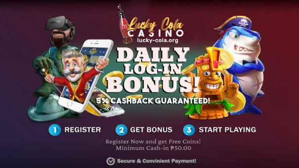 Head to Lucky Cola Casino for an exciting time with its extensive game library, generous bonuses and delightful interface