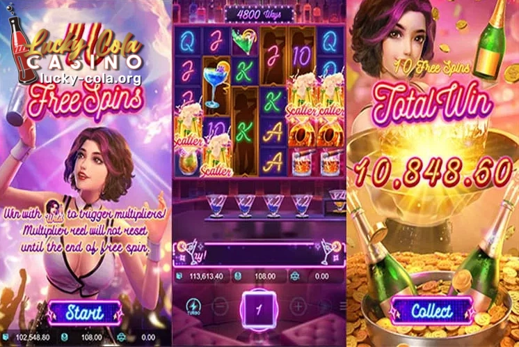 Exciting features of PG Soft Cocktail Nights slot