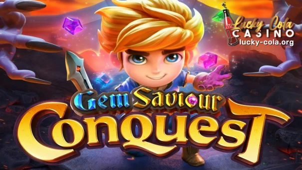 PG Soft Gem Savior Conquest slot is a 6-reel, 6-row slot with Wilds-on-the-Way and Free Spins with winning multipliers.