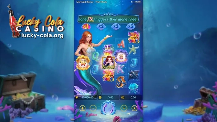 How to play PG Soft Mermaid Riches slot?